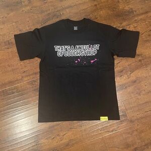 Cough Syrup, Tee with Pink Accents